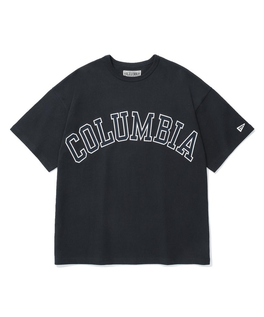 COLUMBIA UNIVERSITY Columbia Arch Logo S/S T-Shirts Crown Navy