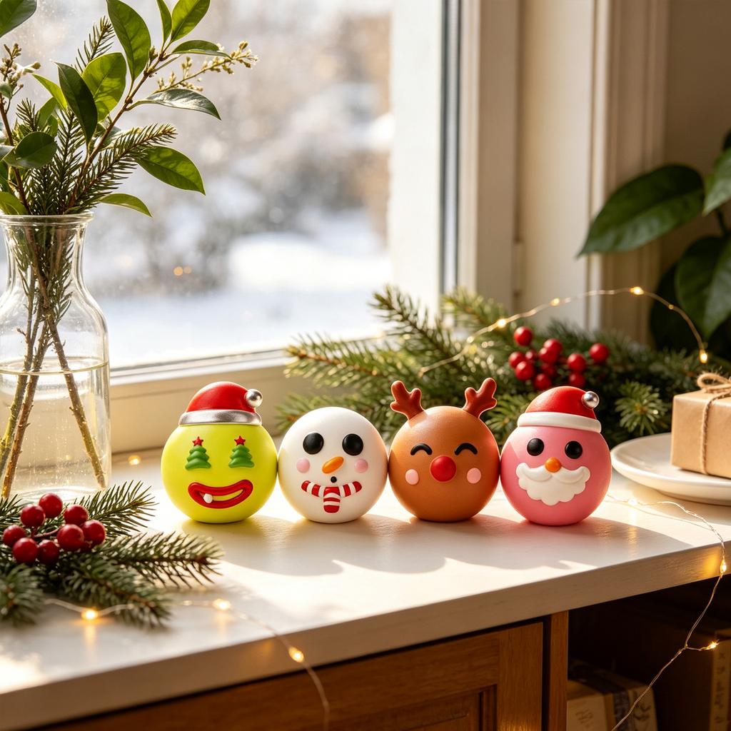 Рождественская уродливая игрушка, Медленная сенсорная игрушка, Случайная для детей и взрослых