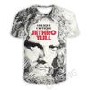 Новые Классические Футболки Jethro Tull Rock с 3D-печатью для Мужчин Женщин Хип-Хоп Тренд футболка Y2k Топ Оверсайз Уличный Стиль Мужская Одежда