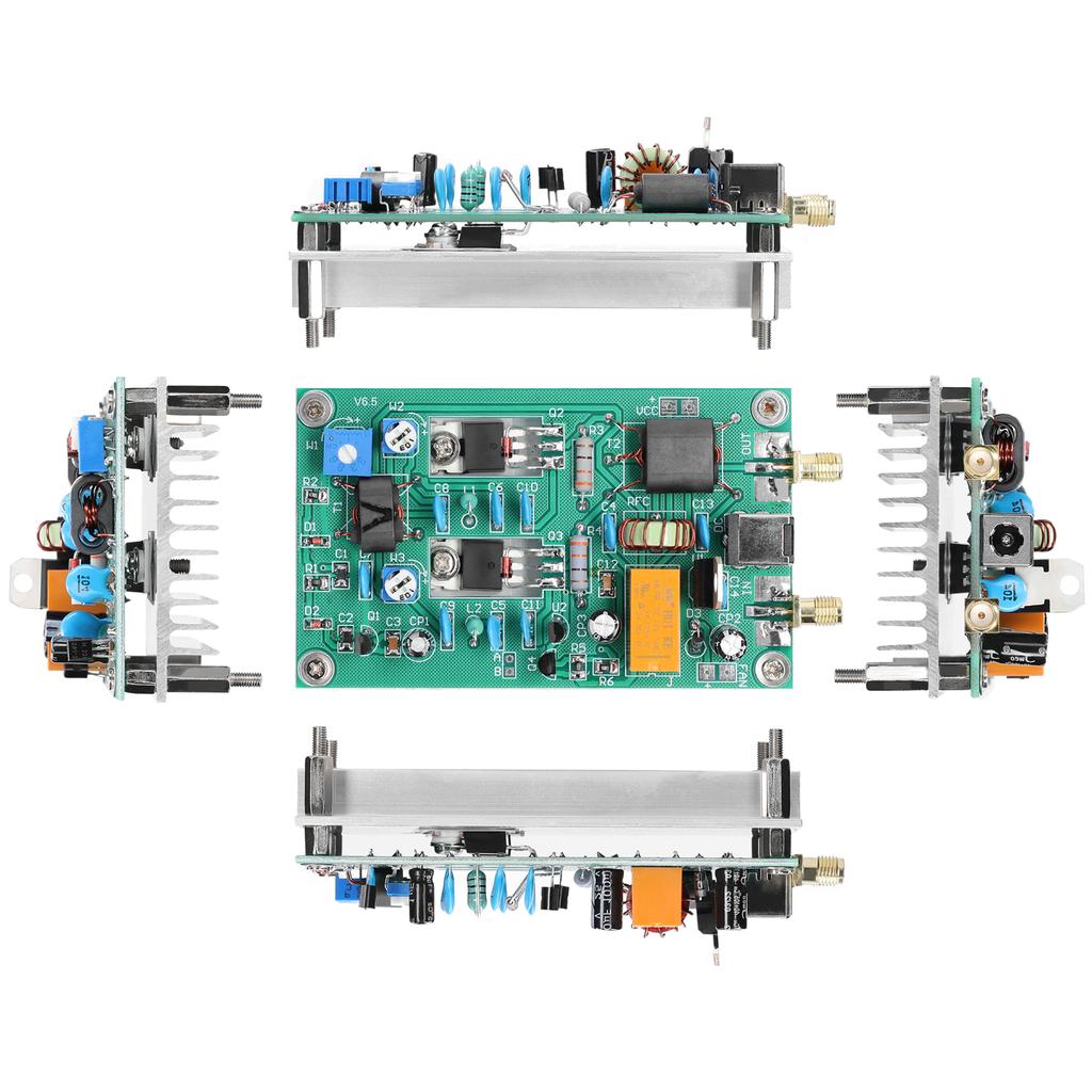 30 Вт 3-28 МГц Коротковолновый усилитель мощности CW SSB Линейный высокочастотный усилитель мощности готов