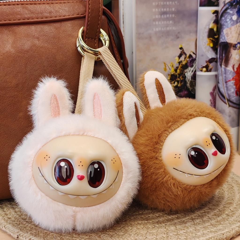 Cross-border Special Batch of Rabub Plush Doll Internet Celebrity Plush Doll Vinyl Face Rabub Bag Pendant Toy