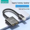 DOREWIN USB Внешняя звуковая карта Аудиоадаптер