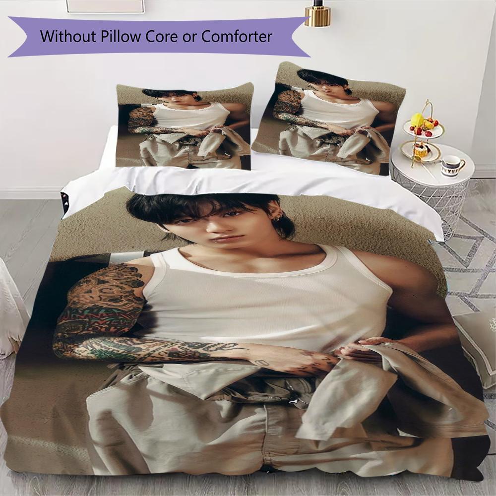 Suga Agust D Dday Tour Final Bedding Without Core 1 Duvet Cover 2 Pillowcase Without Core Christmas Birthday Gift Soft And Comfortable