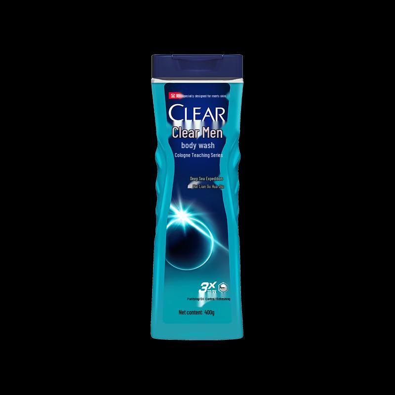 Clear Men's Deep Sea Adventure Cologne Body Wash