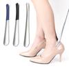 Metal Shoe Horn Ergonomic Design Long Handle Non-deformation for Smooth And Easy Shoe Wear Shoehorn