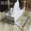 European Style Acrylic Tissue Box for Cars