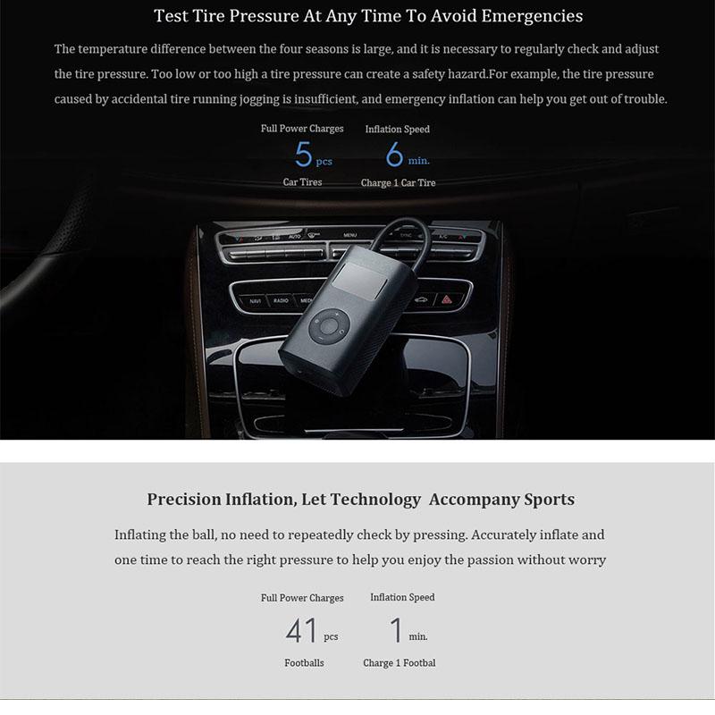 Портативный насос Xiaomi Mijia