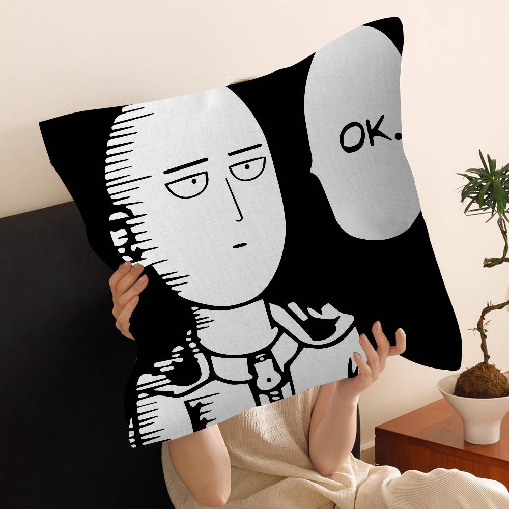 1 шт. Забавная аниме-подушка O-One P-Punch Man с кленовым дизайном, чехол для подушки, декор «Счастливая осенняя пора», праздничный декор, чехол для подушки