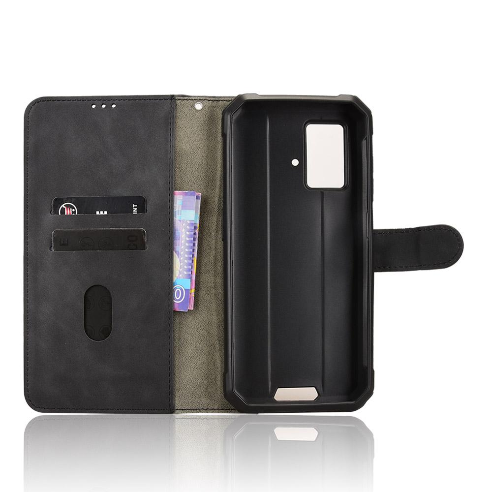 For Blackview BV4800 Leather Case Skin Feel Anti Drop Wallet Stand Flip Phone Cover