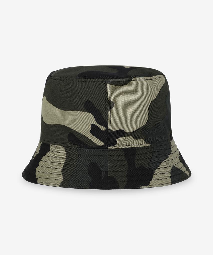 VALENTINO Camouflage Reversible Bucket Hat - Camouflage: Black / 5Y2Hga14Sclfem