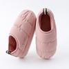 2025 Autumn/Winter Waterproof Non-Slip Cotton Slippers for Women and Men - Dirt-Resistant, Heel-Covered Indoor Shoes