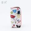 New Creative Cartoon Fruit PU Long Zipper Wallet, Cute Simple Student To Print Wallet