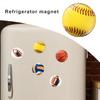 2 шт. 25 мм регби магнит на холодильник синтетическая смола украшения дома мини-футбол бейсбол волейбол микроволновая печь магнит на холодильник любители спорта