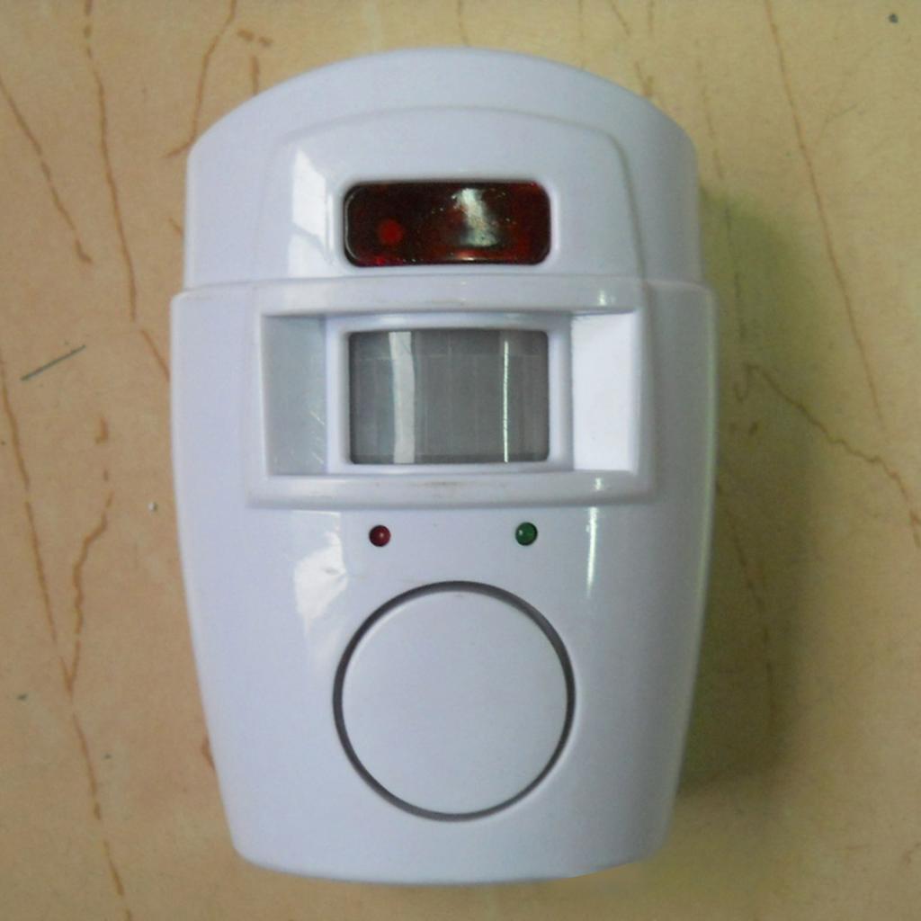 IR Sensor Alarm with Remote Control Loud Sound High Sensitivity Motion Sensor Detector for Door