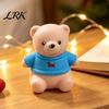 Fun Squishy Toys for Relaxation Christmas Tomato Bear Squeeze Toy Stress Relief, Cute TPR Decompression Soft Anxiety Relief Figure with Festive
