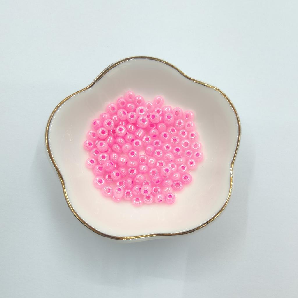 Home Party Supplies Czech Glass Seed Beads DIY Beads Round Hole Bead 100Pcs Bracelet Necklace Making Needlework Accessories Crafted Jewelry Making