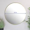 60cm mirror with gold frame