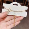 Sweet High Sense Of Shell Four-Leaf Flower Bracelet Female Fashion Temperament Niche Design Bracelet Four-Leaf Clover Bracelet