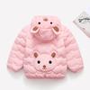 Girls' Winter New Children's Cotton Clothes Warm Coats