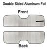 Car Front Windshield Sunshade Sun Visor UV Rays Cover for Jeep Wrangler TJ JK JL Gladiator JT 1997-2026 Up Interior AccessoriesWindshield Sunshades 1