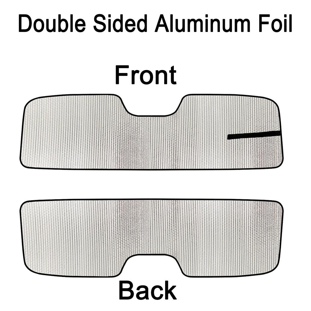Car Front Windshield Sunshade Sun Visor UV Rays Cover for Jeep Wrangler TJ JK JL Gladiator JT 1997-2026 Up Interior AccessoriesWindshield Sunshades 1