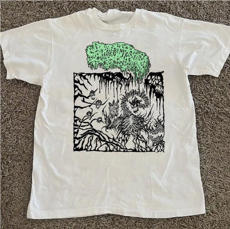 Новый! Хлопковая футболка Sanguisugabogg Band Унисекс Концертная S - 5XL