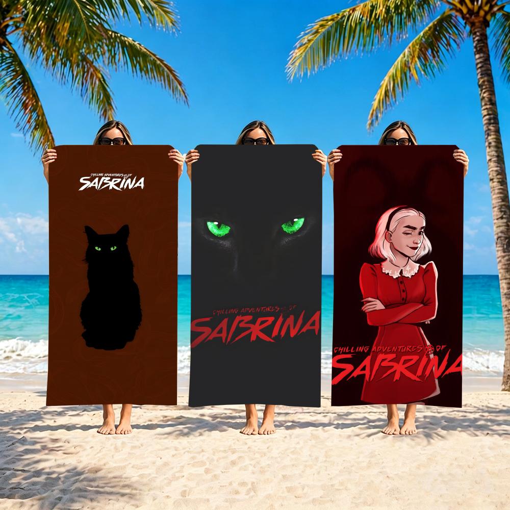 S-Sabrina Полотенце Микрофибра Пляжное Полотенце, Быстросохнущее, Без Песка, Ультратонкое Волокно, Супер Мягкое.