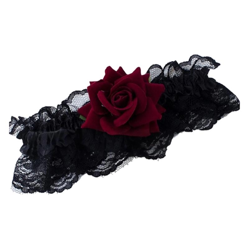 Хэллоуин Подвязка с цветком и пиратскими кинжалами Кольца для ног Мечи Ножны для ног для женщин Хэллоуин Пиратские костюмированные аксессуары