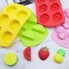 Силиконовая форма Yousheng на 6 ячеек для фруктов, конфет, льда. Простая в использовании, антипригарная, безопасная для посудомоечной машины, пищевого качества, для шоколада, леденцов, выпечки