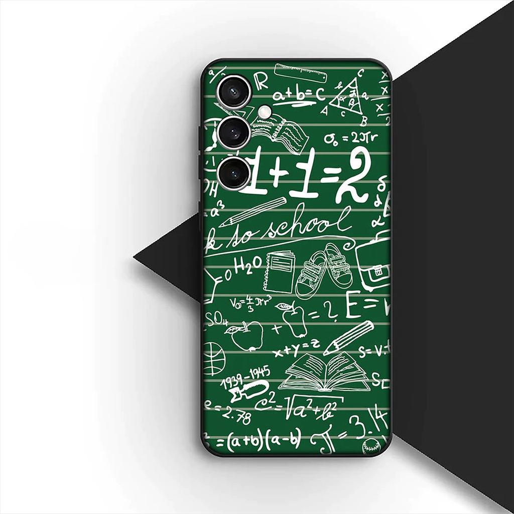 Химико-математическое уравнение Формула Чехол для телефона для Samsung Galaxy S20 S22 S21 FE Ultra Plus A07 A17 A15 A16 A25 A57 A37