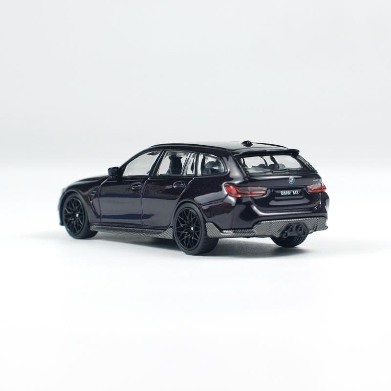 МИНИГТ 1:64 BMW M3 M Performance Touring Фиолетовый Дайтона Пурпурный Литой диск MGT Модель автомобиля 896