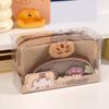 Пенал Сумка для хранения ручек Мультяшный Милый Пенал Большой Вместимости Органайзер для карандашей с животными для Офиса Студентов Органайзер
