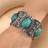 Western Country Style Turquoise Bracelet Ethnic Style Bohemian Bangles Decoration