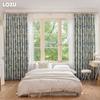 1 шт. LOZUJOJU, занавески с принтом свежих и целебных листьев и затенением 70-80% для спальни, гостиной, домашнего декора