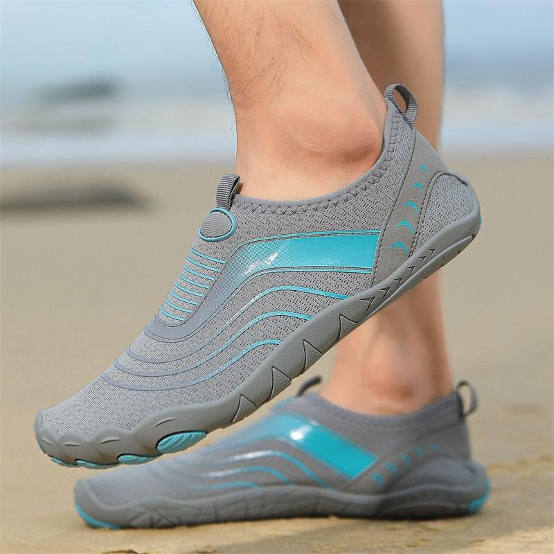 Quick Dry Men Barefoot Water Shoes Breathable Women Swimming Aqua Shoes Elastic Soft Sole Beach Water Shoes for Surfing Boating