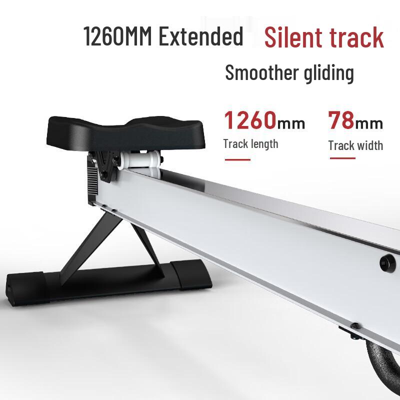 JOROTO Foldable Wind-Magnetic Rowing Machine CN plug (adapter included)