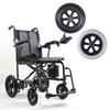 Anti Slip Shopping Cart Wheels 12Inch Travelling Trolley Caster Wheelchair Accessories