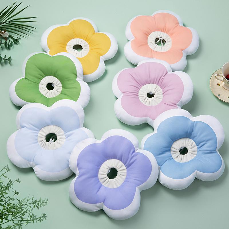 Ошейник для восстановления кошек и собак, милый цветочный конус, елизаветинский ошейник для маленьких и средних собак, кошек, противоукусный, регулируемый электронный ошейник для домашних животных