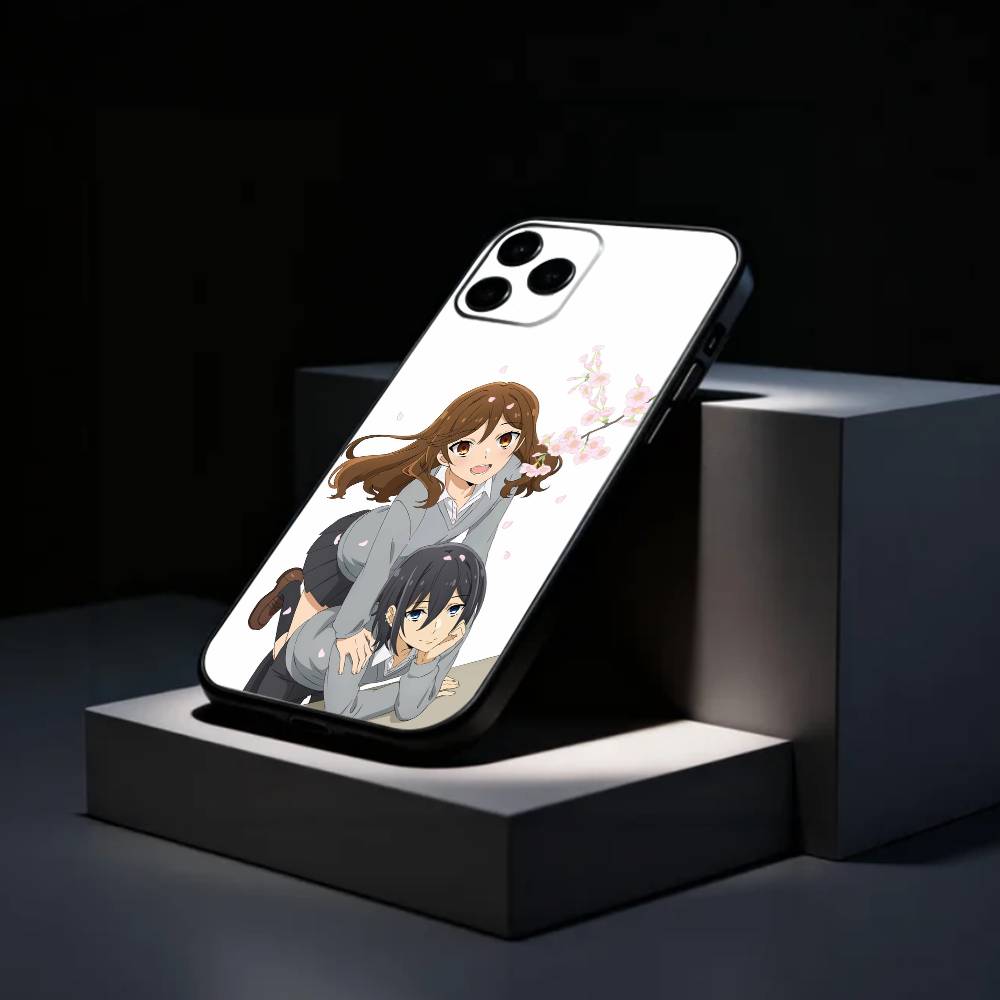 Романтический H-Horimiya Чехол для телефона Силиконовый Мягкий Для IPhone 17 16 15 14 13 12 11 X XR Plus Pro Max Plus
