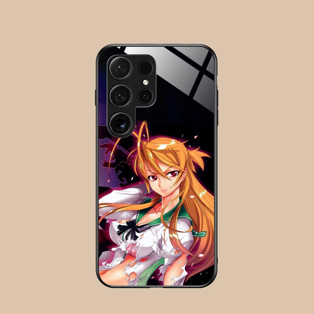 Чехол для телефона Highschool Rei Miyamoto для Samsung Galaxy S26 S25 S24 S23 S22 S21 S20 Note20 Plus FE Ultra Стеклянная цветная крышка