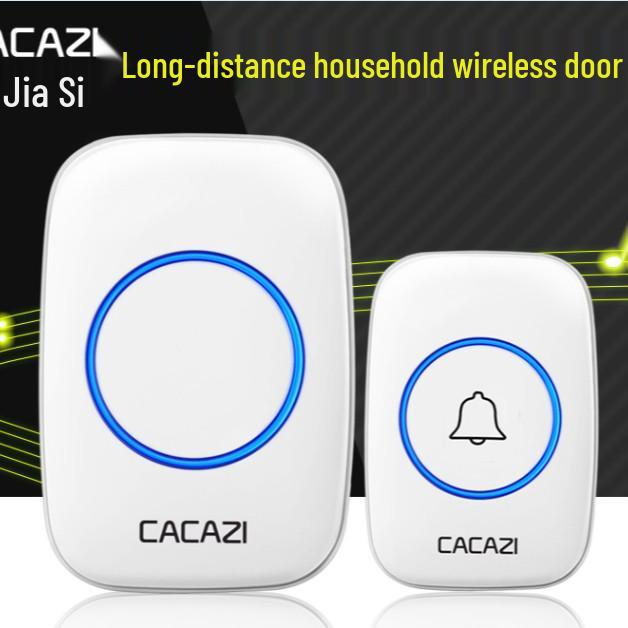Wireless Waterproof Flashing Doorbell with Battery Operated Bell & Elderly Pager