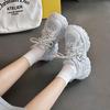 Thick-soled mesh dad shoes women's new summer retro tires are low and not tired of versatile trendy shoes