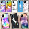 Чехол с мультяшным радужным единорогом для Realme GT Neo 2 3 Master 8i 9i 8 9 Pro Plus C35 для OnePlus 9 10 Pro 9R 10R Nord2