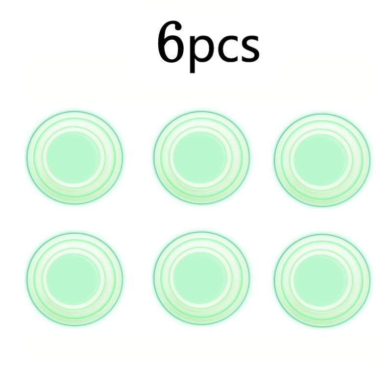 New 6Pcs/lot Car Thickening Sound Insulation Pad Universal Car Door Shock Absorbing Gasket For VW Shockproof Cushion Stickers