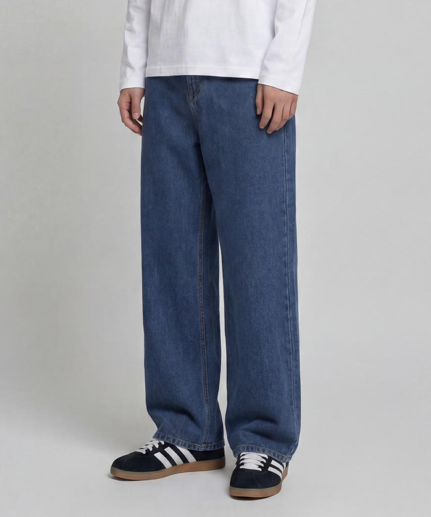 AGOD [2Pack] Wide Denim Pants (B Type)