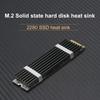 M.2 SSD NVMe Heat Sink M2 2280 SSD Hard Disk Aluminum Heatsink Radiator with Cooling Thermal Pad for PS5 NVME NGFF M.2 2280 SSD