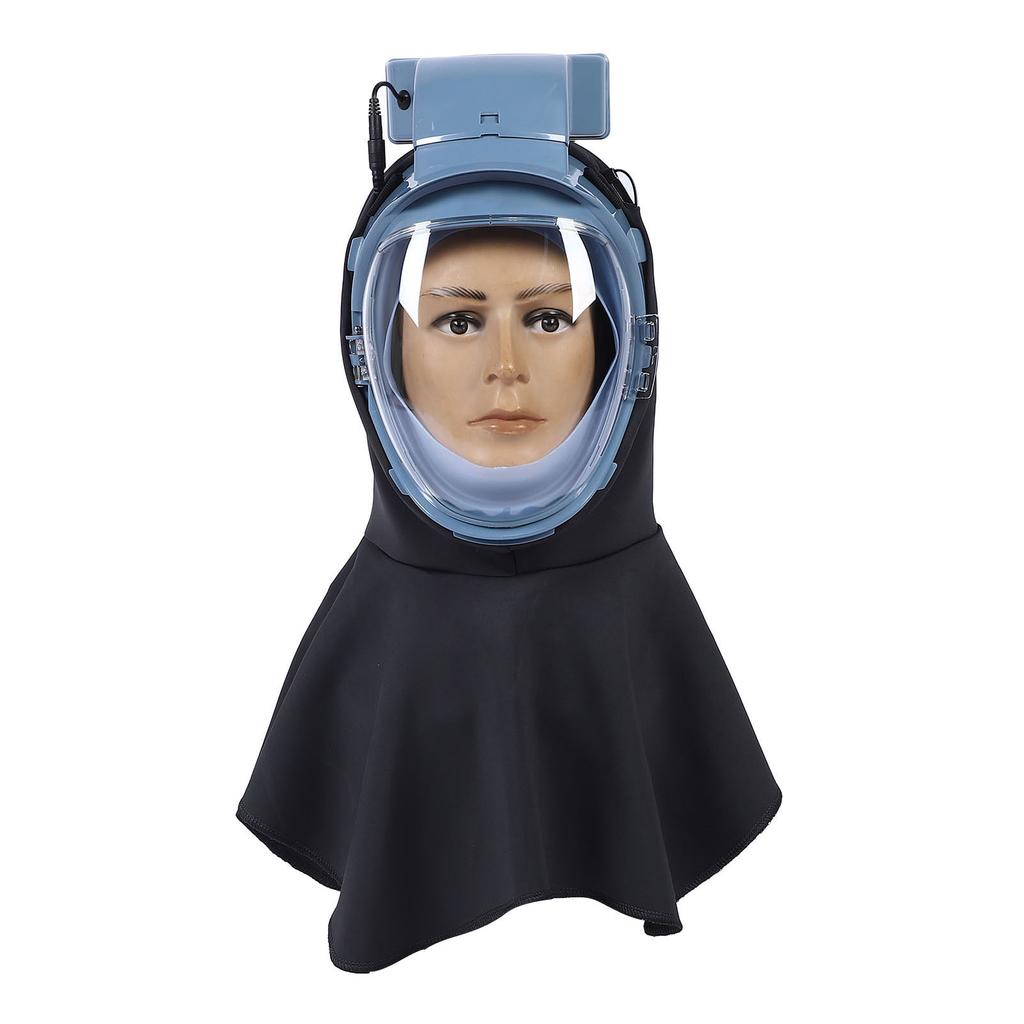 Электрический пылезащитный колпак с подачей воздуха, эффективная вентиляция, противотуманная линза, промышленный пылезащитный колпачок с