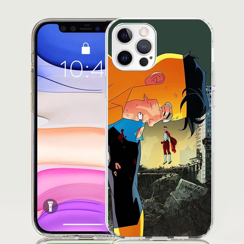 Крутой чехол I-Invincible для iPhone 17 Air 16 15 Plus 11 14 Pro Max 13 Mini 12 7 8 + SE Узорное искусство Индивидуальный чехол 17 Air