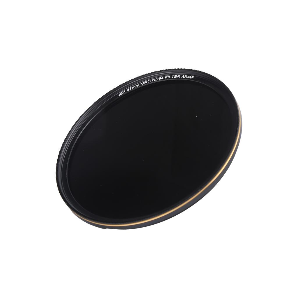 Junestar ND MRC ND64 UltraThin Dimming Lens Filter Waterproof for SLR Mirrorless Camera(67mm 2.6in