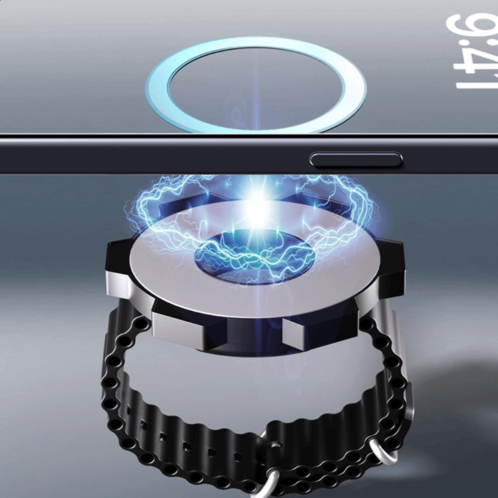 Magnetic Phone Holder 360 Rotatable Phone Wrist Strap Wrist Phone Mount Outdoor Cycling